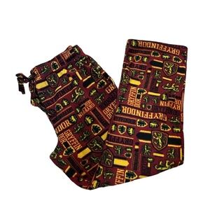 Harry Potter gryffindor fleece pajama pants
